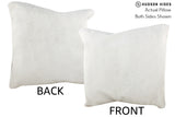 Grey 20"x20" Brazilian Cowhide Pillow #75415 by Hudson Hides