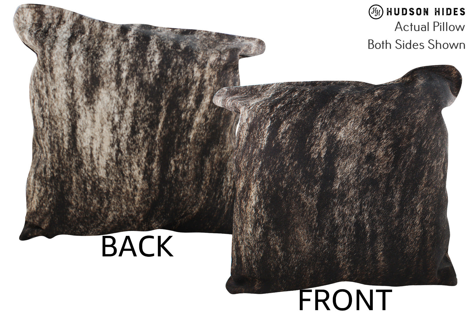 Grey Cowhide Pillow #75420