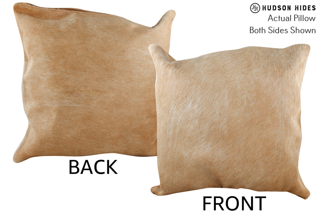 Beige Pillow 20"x20"#75531 by Hudson Hides
