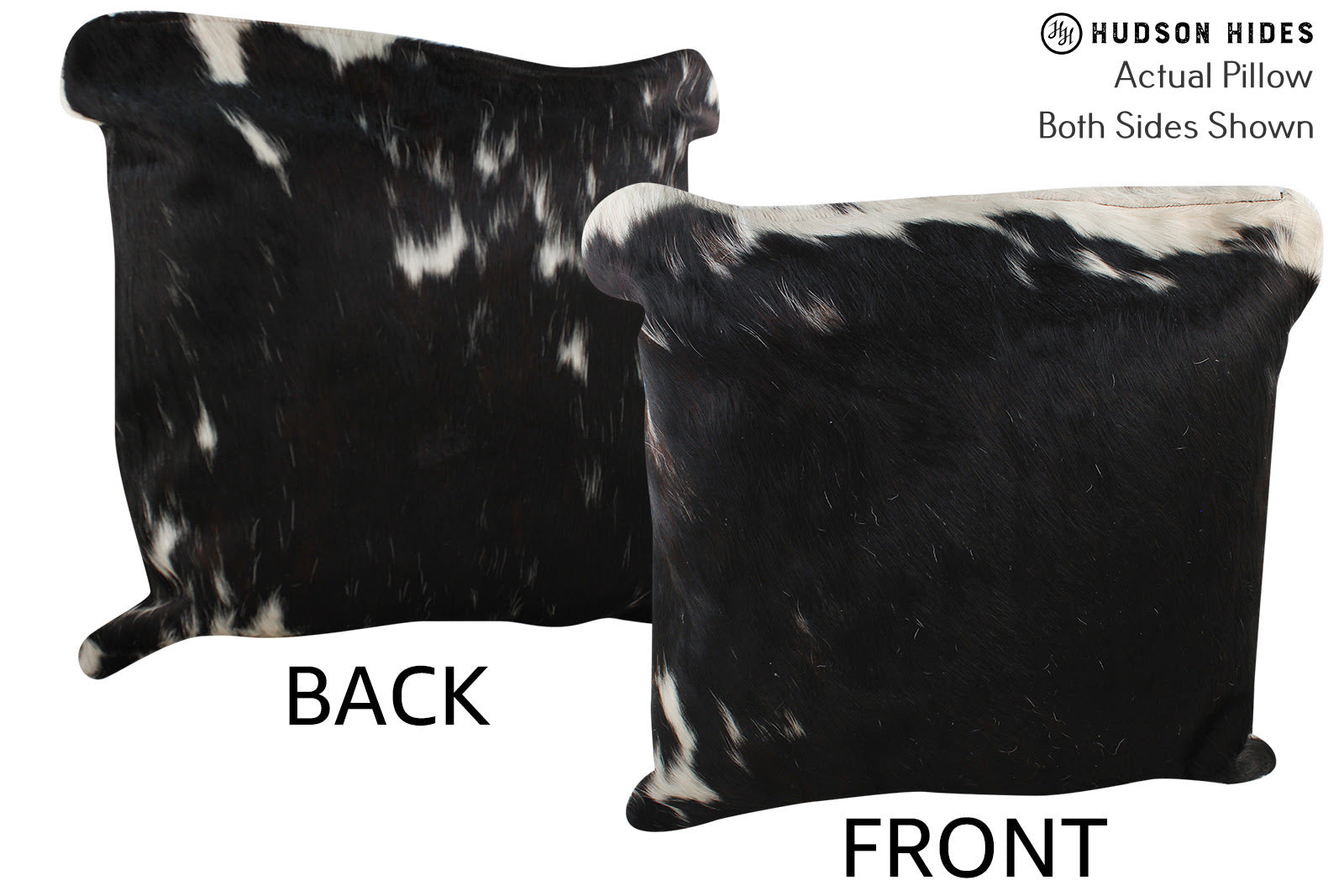 Black and White Cowhide Pillow #75560
