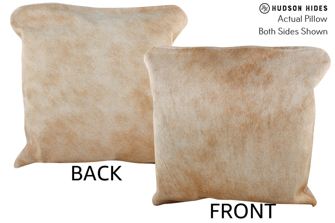 Beige Pillow 20"x20"#75642 by Hudson Hides