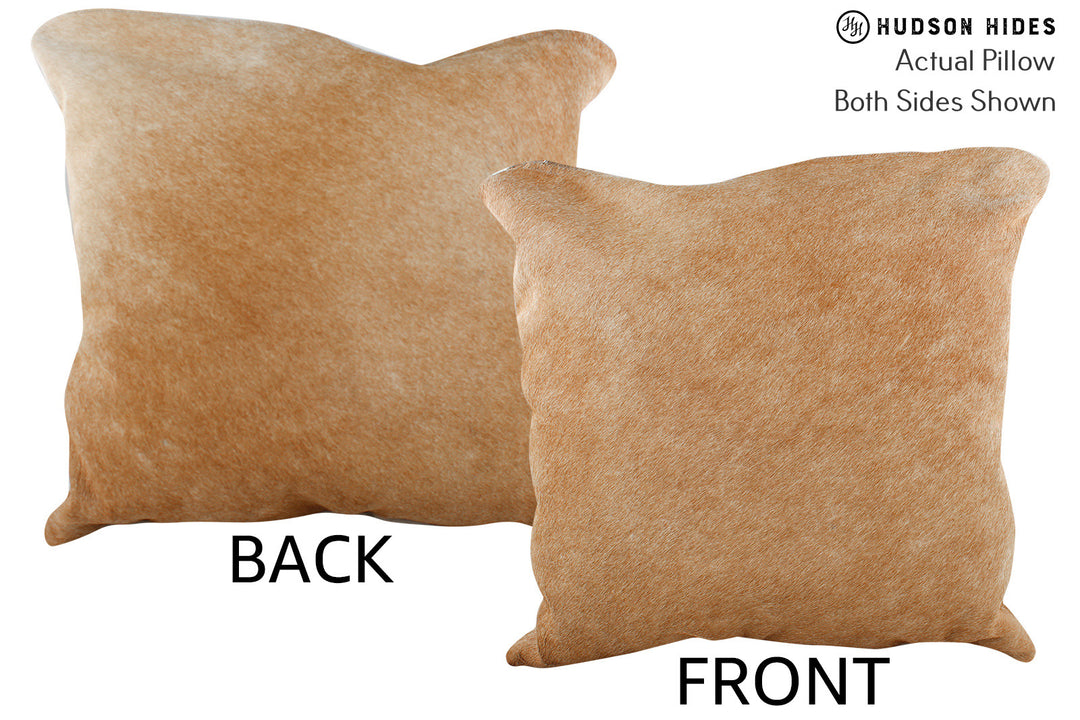 Beige Pillow 20"x20"#75756 by Hudson Hides