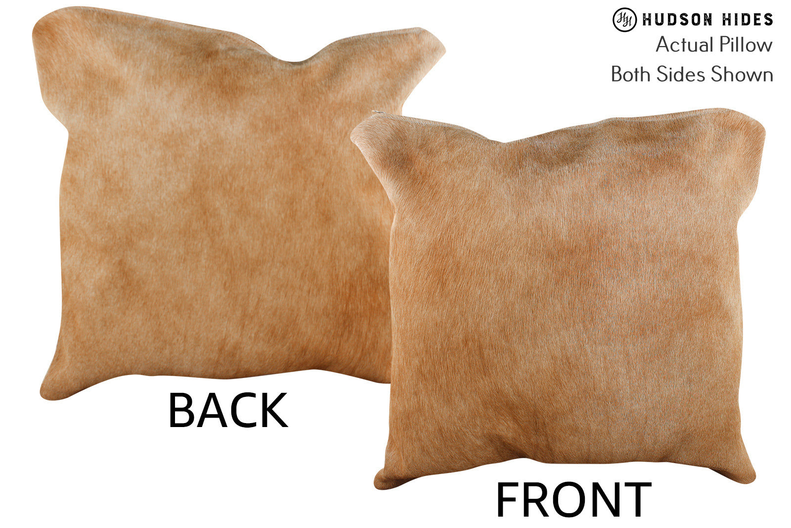 Beige Cowhide Pillow #75822