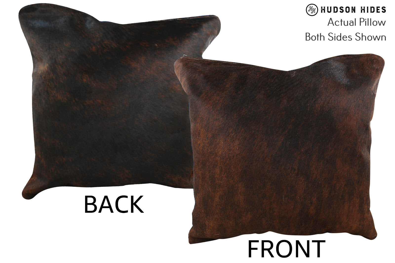 Dark Brindle Cowhide Pillow #75988