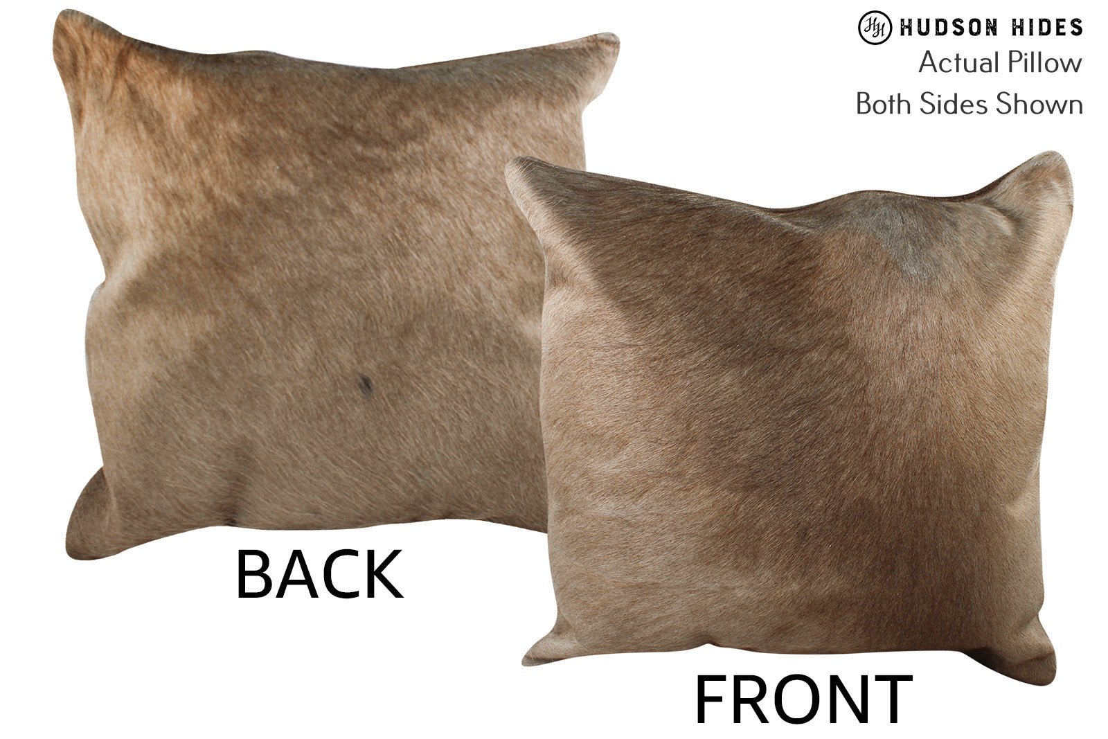 Taupe Cowhide Pillow #76084