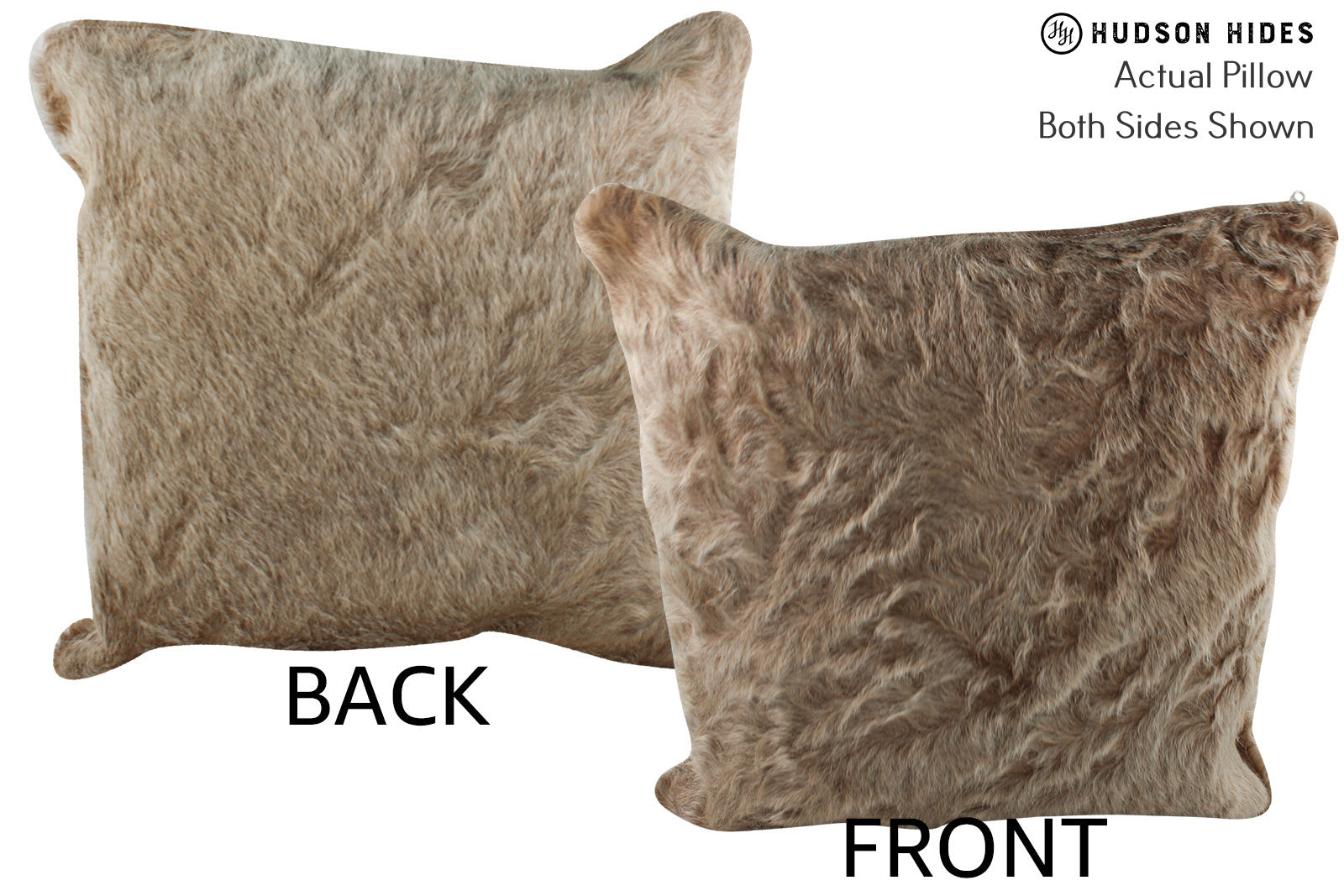 Taupe Cowhide Pillow #76135