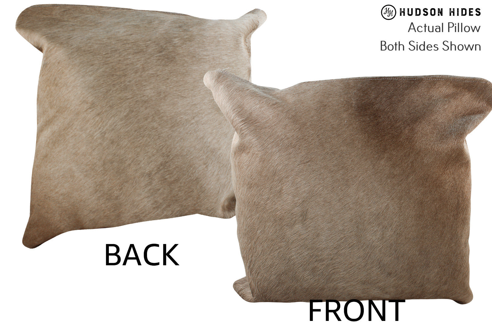 Taupe Cowhide Pillow #76151