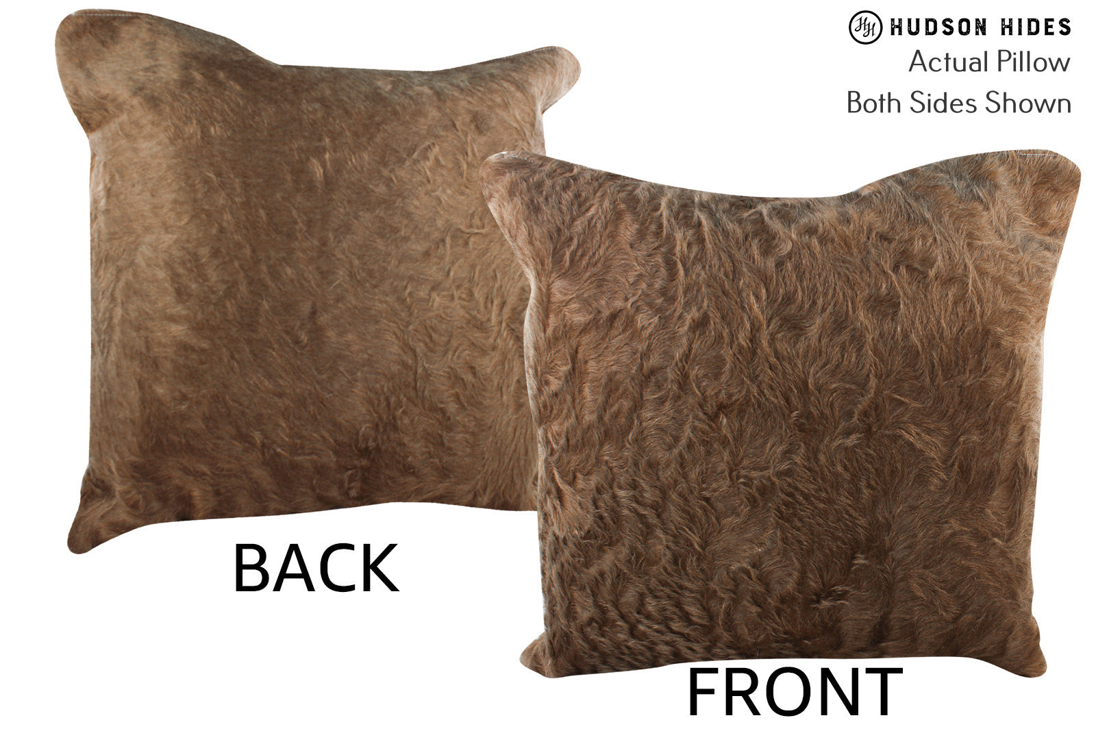 Taupe Cowhide Pillow #76169