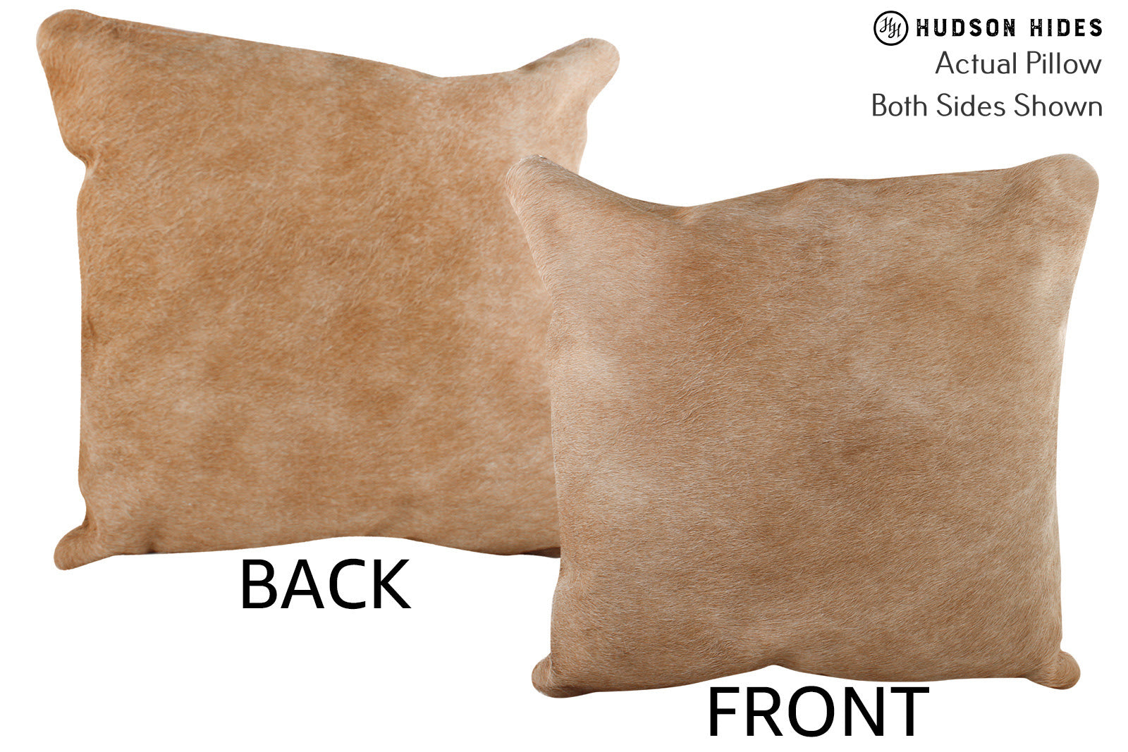 Beige Cowhide Pillow #76231