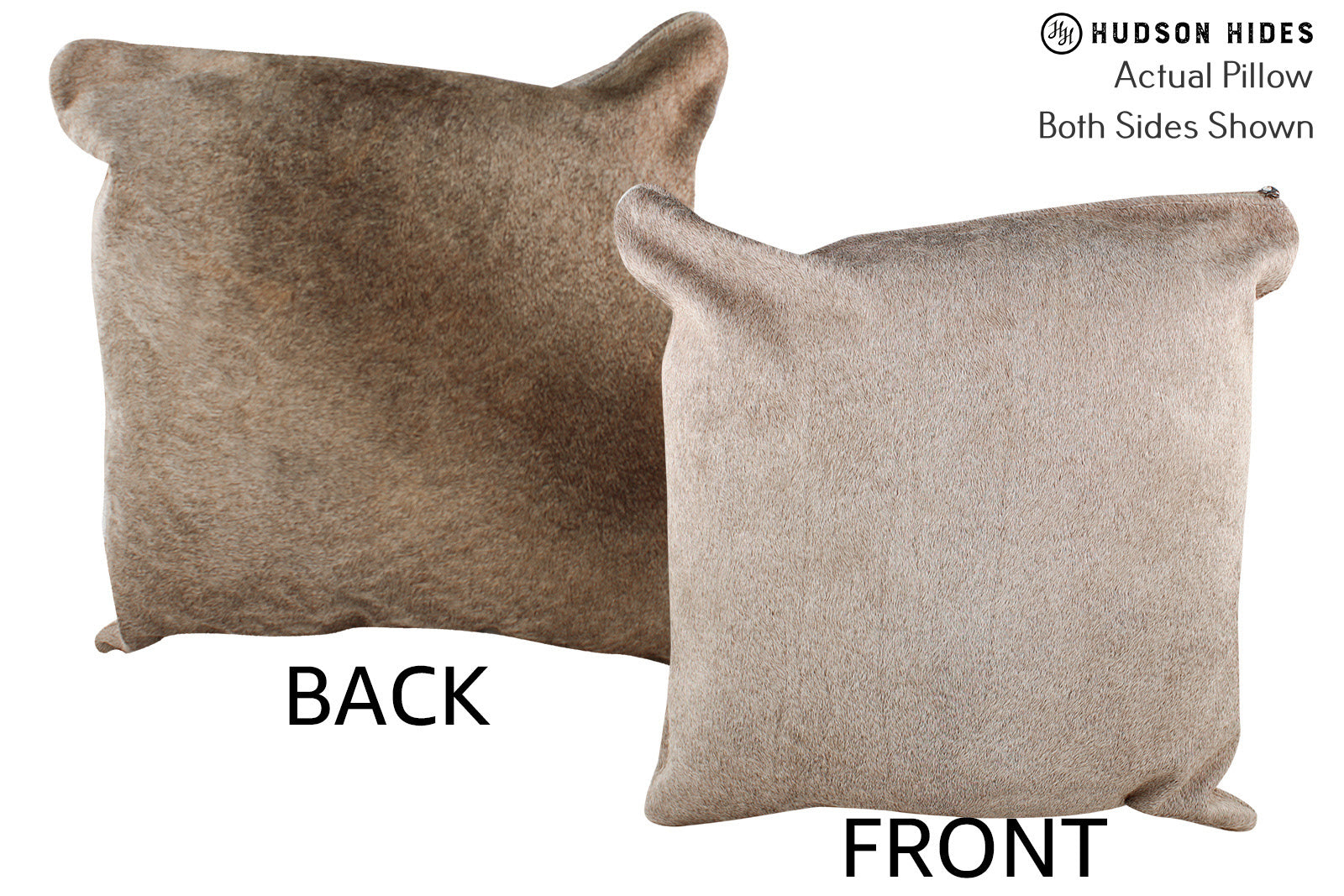 Grey Cowhide Pillow #76285