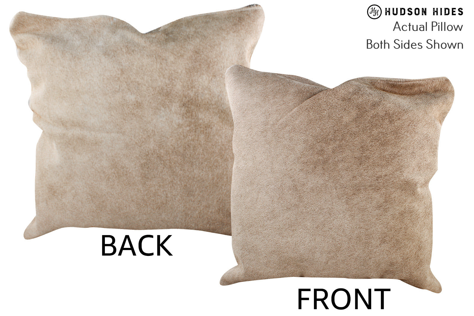 Taupe Cowhide Pillow #76296