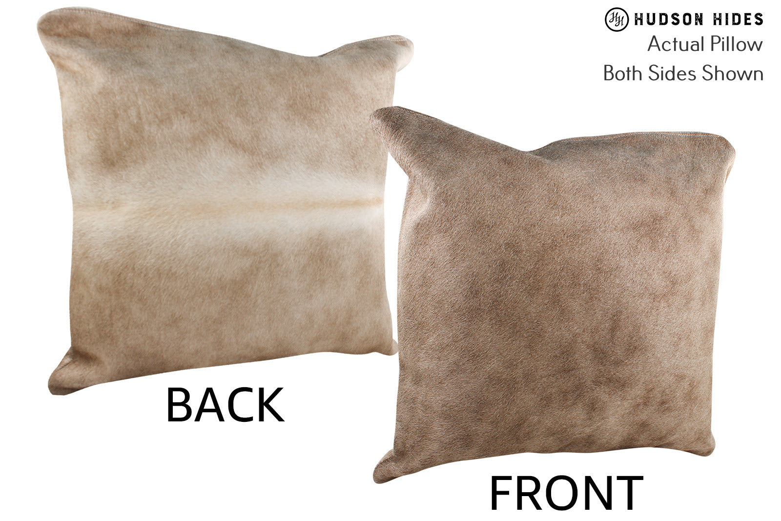 Taupe Cowhide Pillow #76328