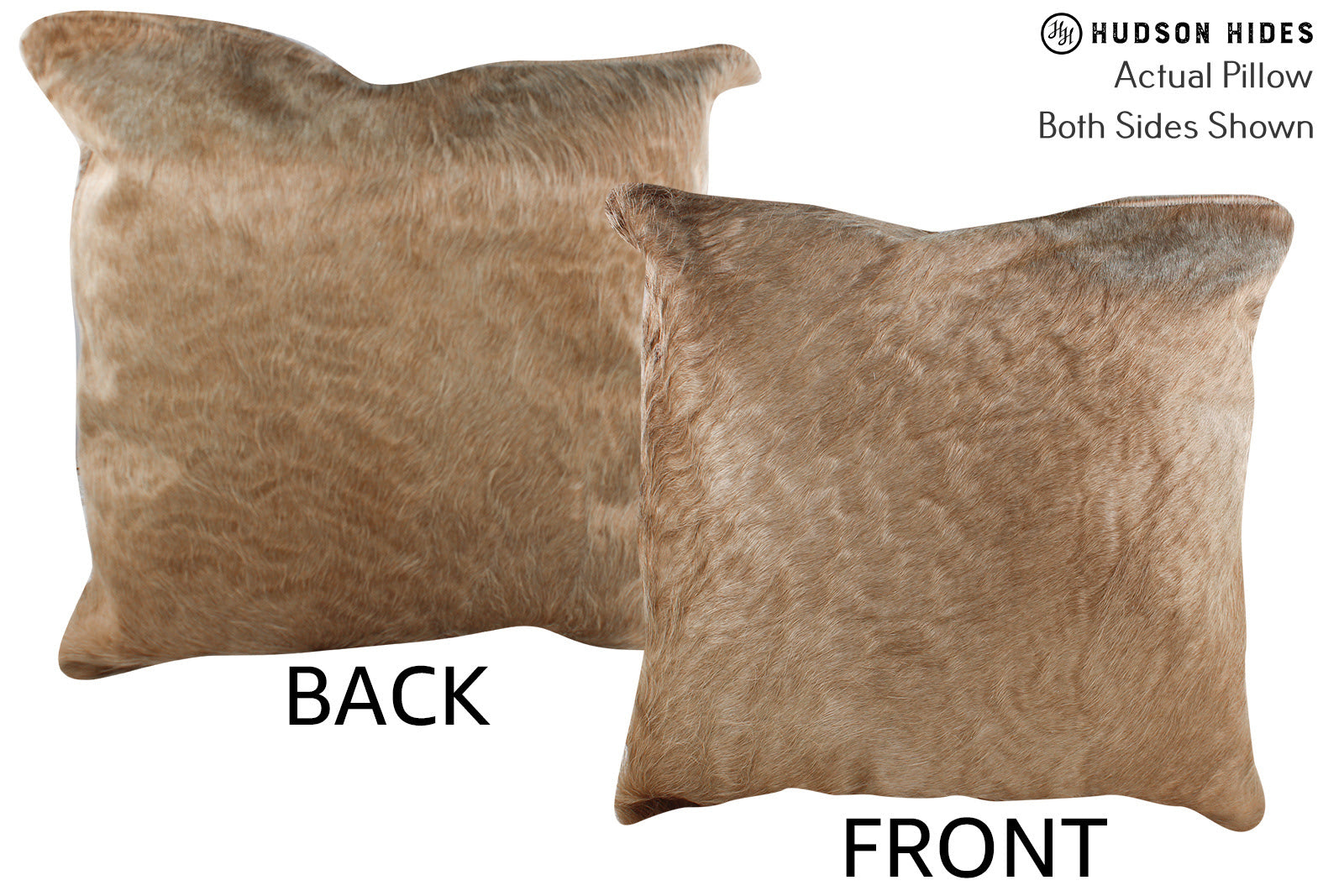 Taupe Cowhide Pillow #76369