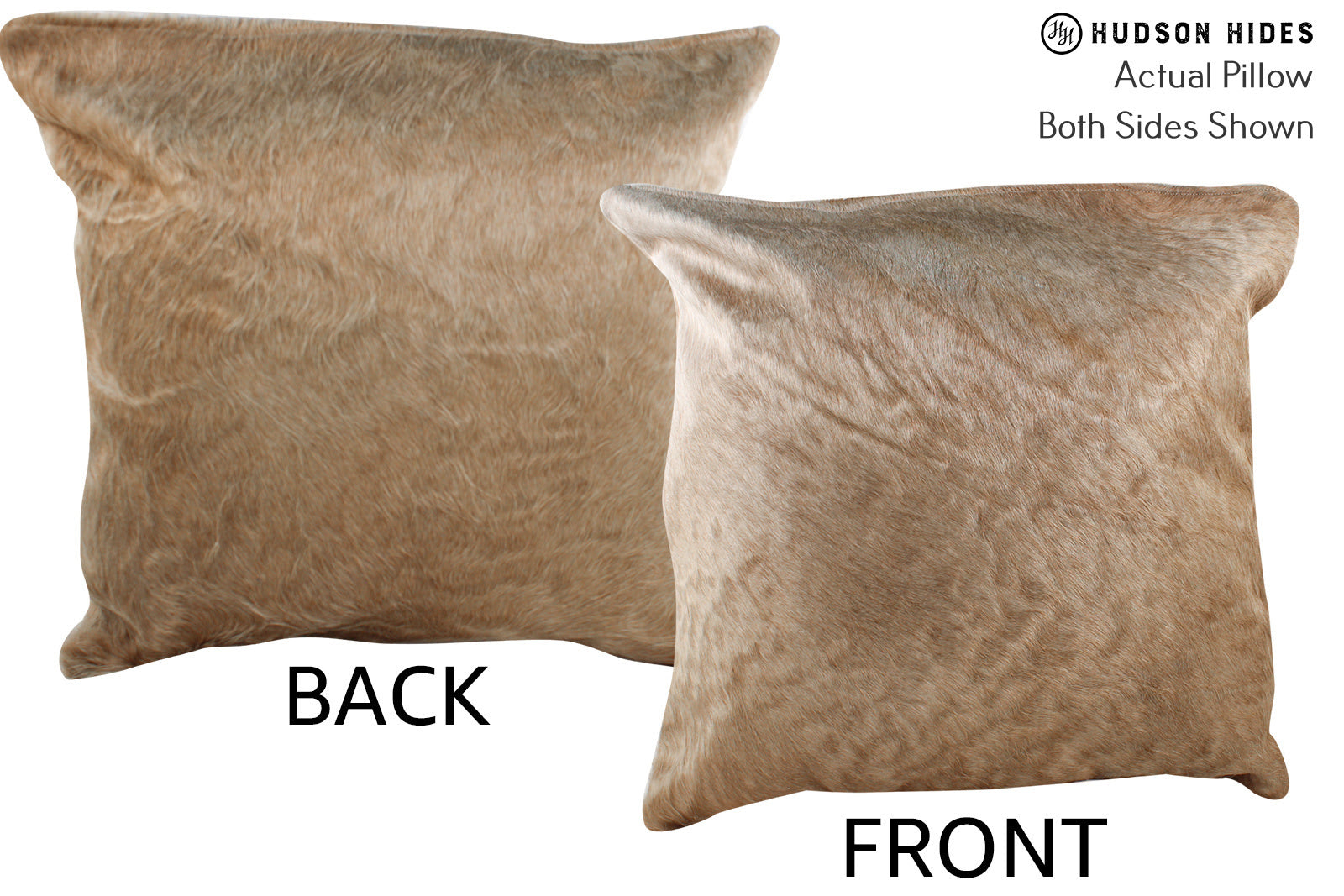 Taupe Cowhide Pillow #76400