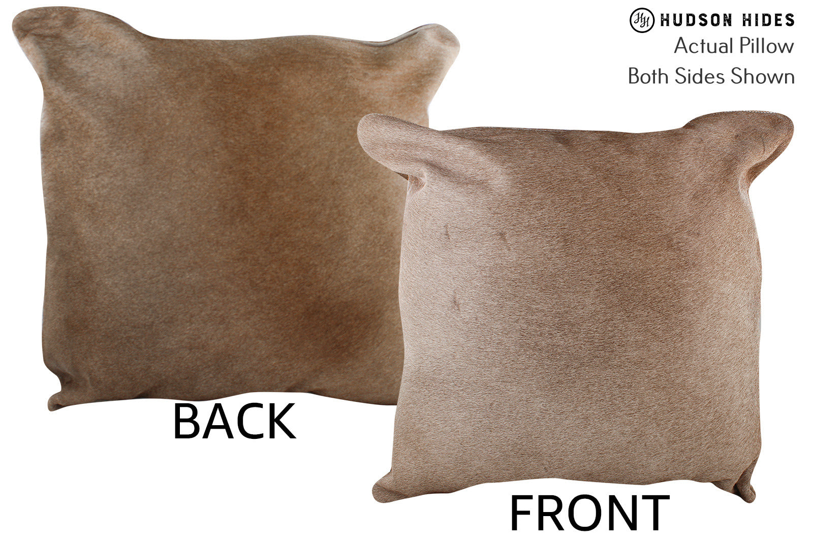 Taupe Cowhide Pillow #76441