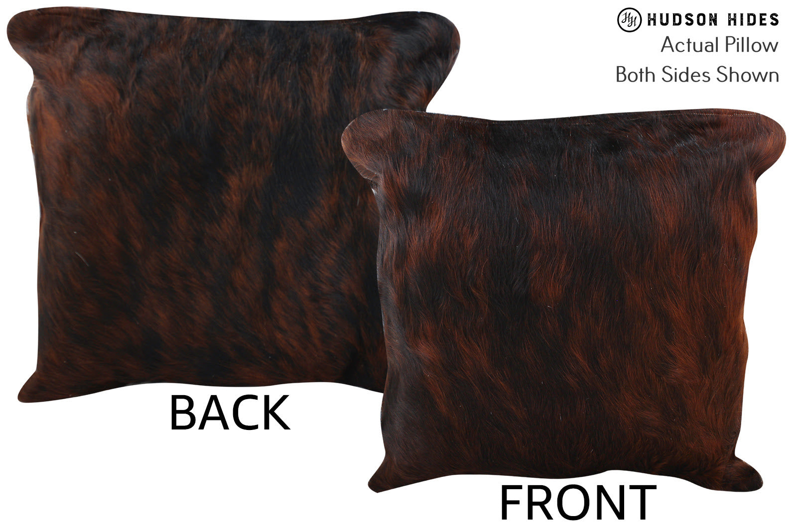 Dark Brindle Cowhide Pillow #76475