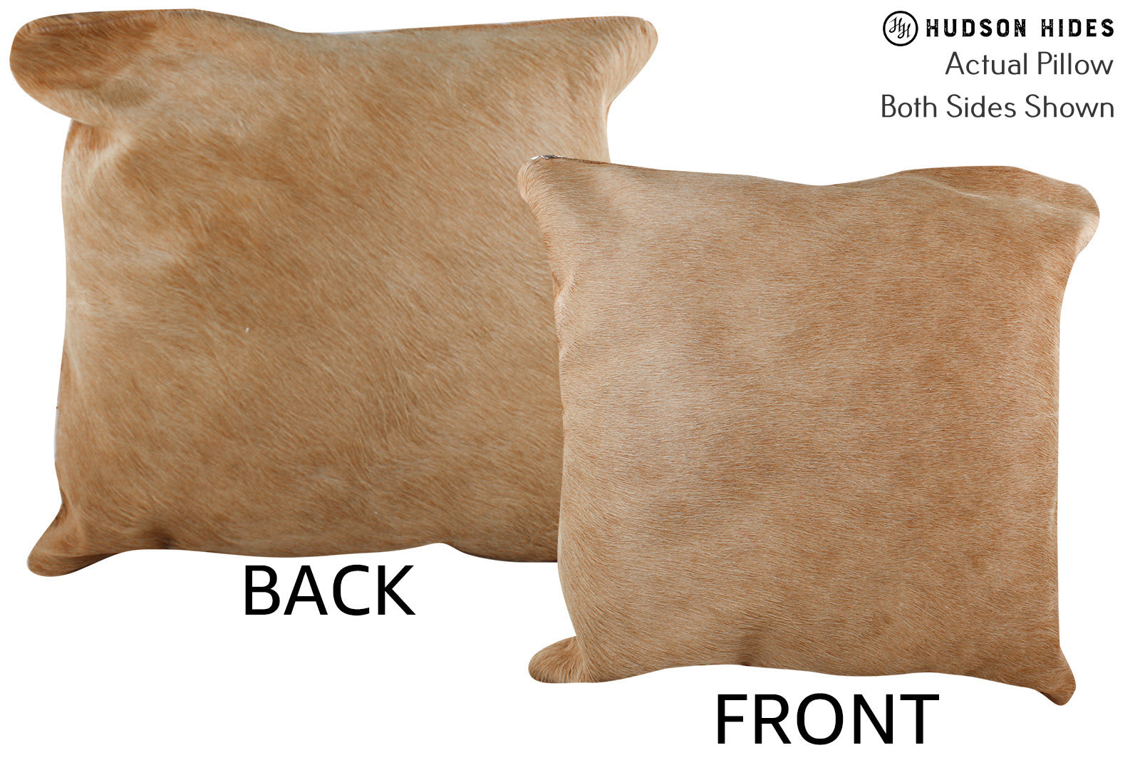 Beige Cowhide Pillow #76501
