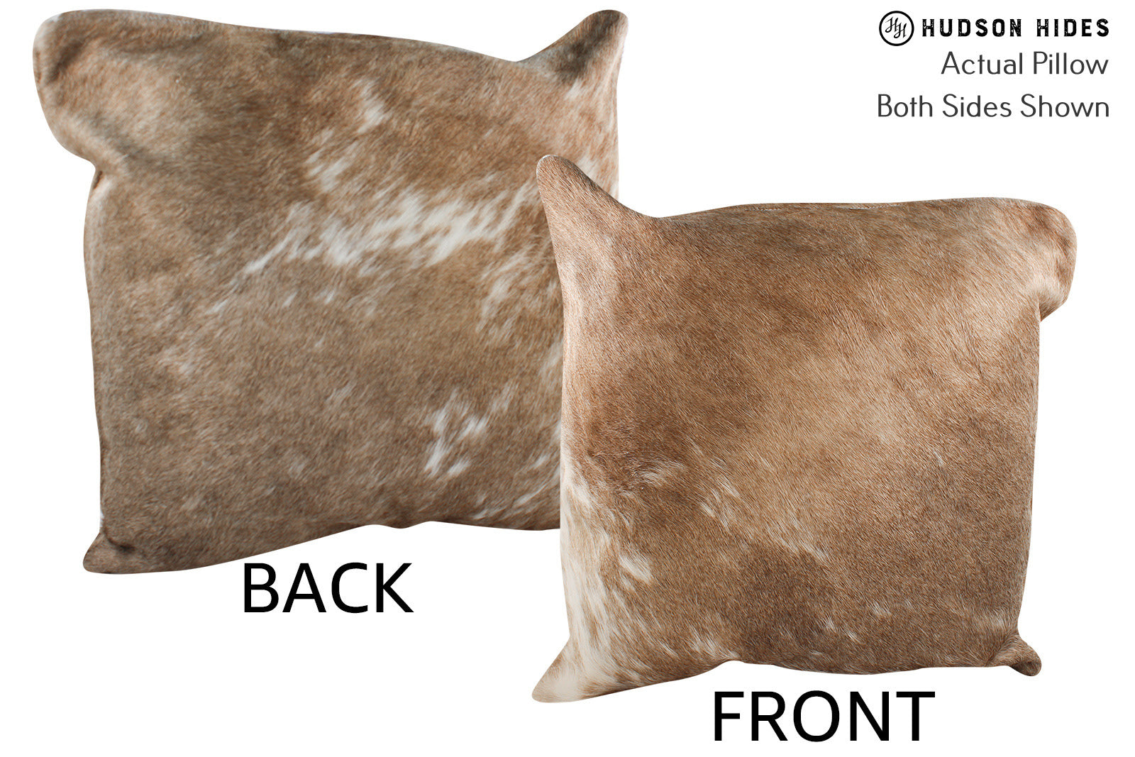 Taupe Cowhide Pillow #76512