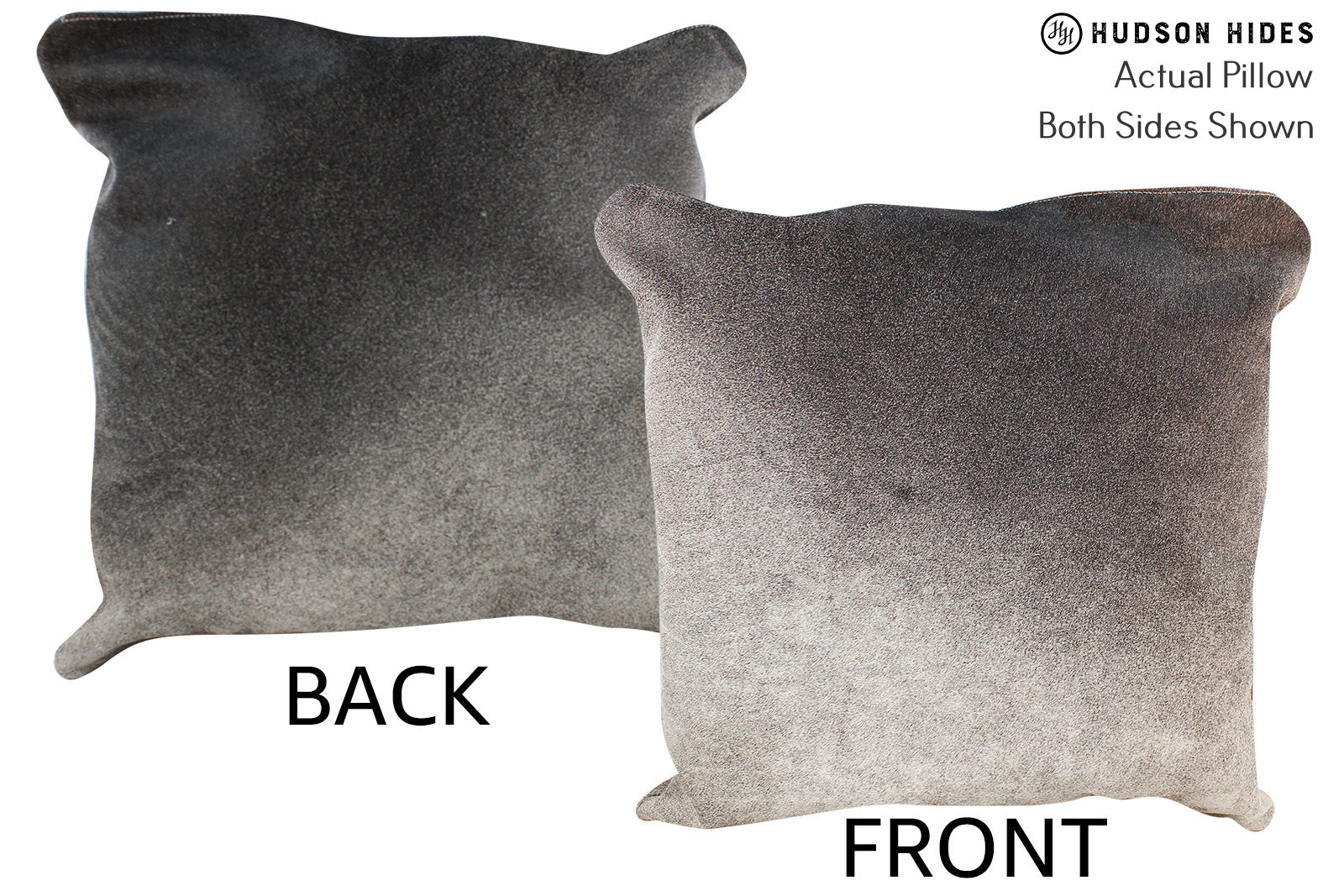 Grey Cowhide Pillow #76559
