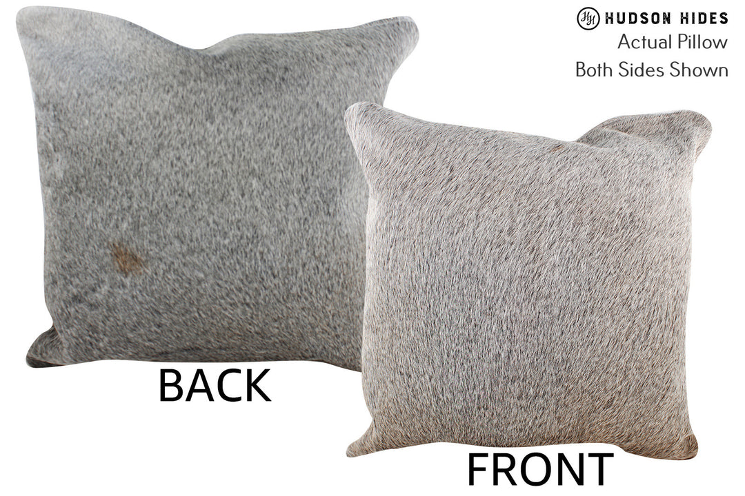 Grey Pillow 20"x20"#76578 by Hudson Hides