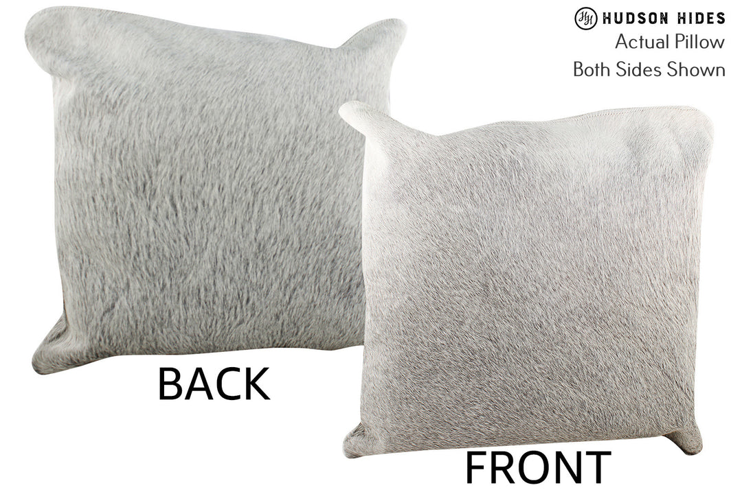 Grey Pillow 20"x20"#76586 by Hudson Hides