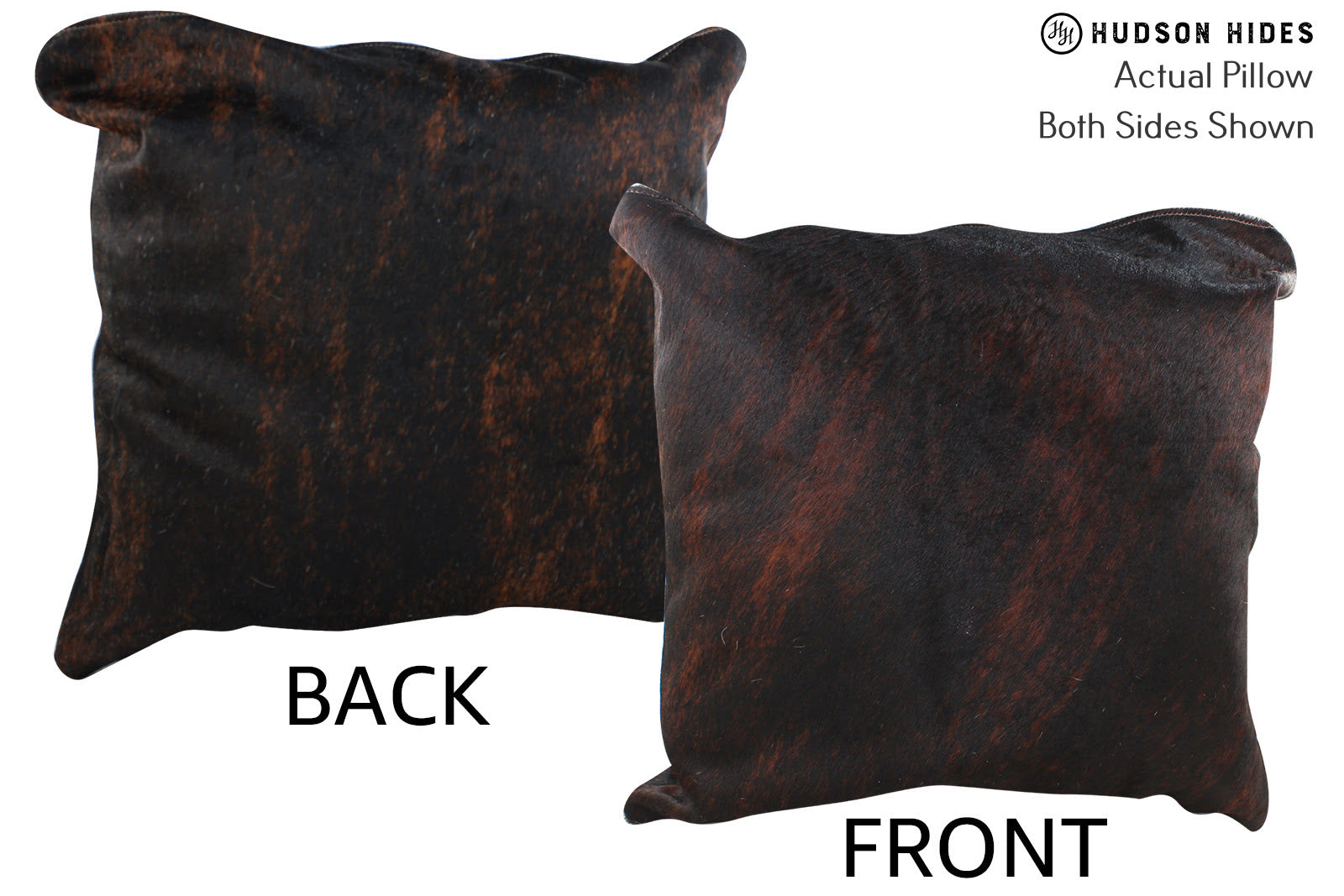 Dark Brindle Cowhide Pillow #76599