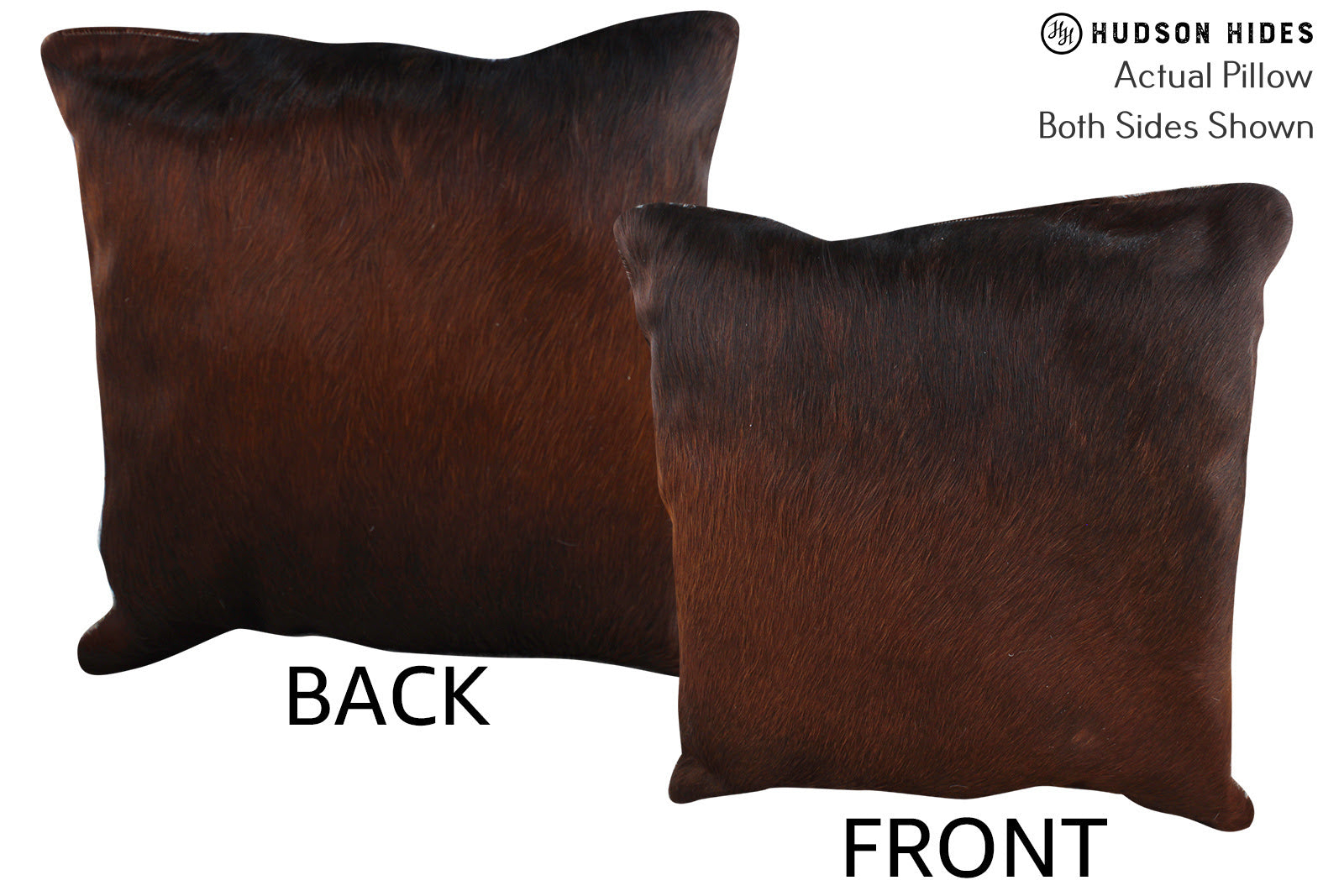 Chocolate Cowhide Pillow #76681
