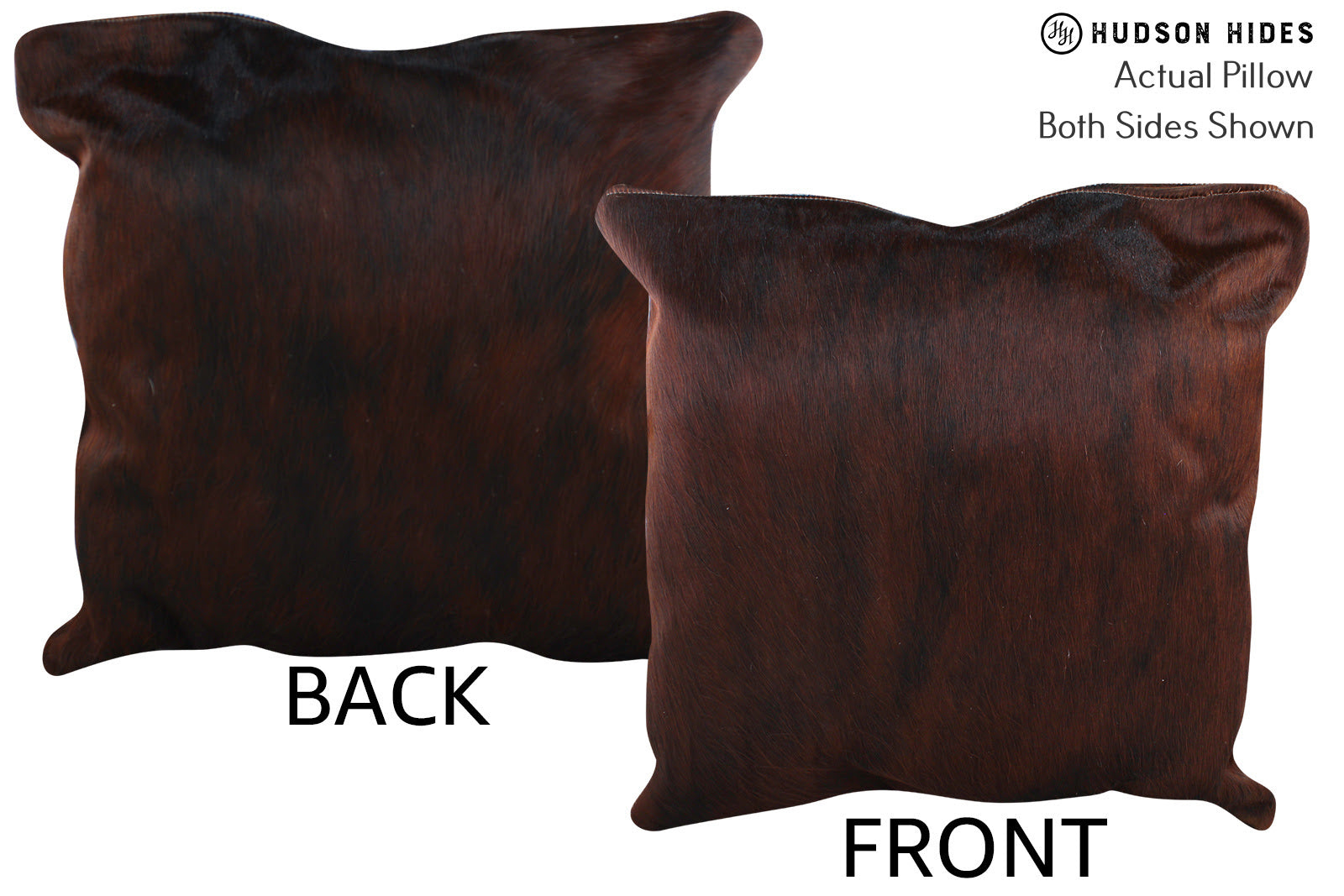 Dark Brindle Cowhide Pillow #76710