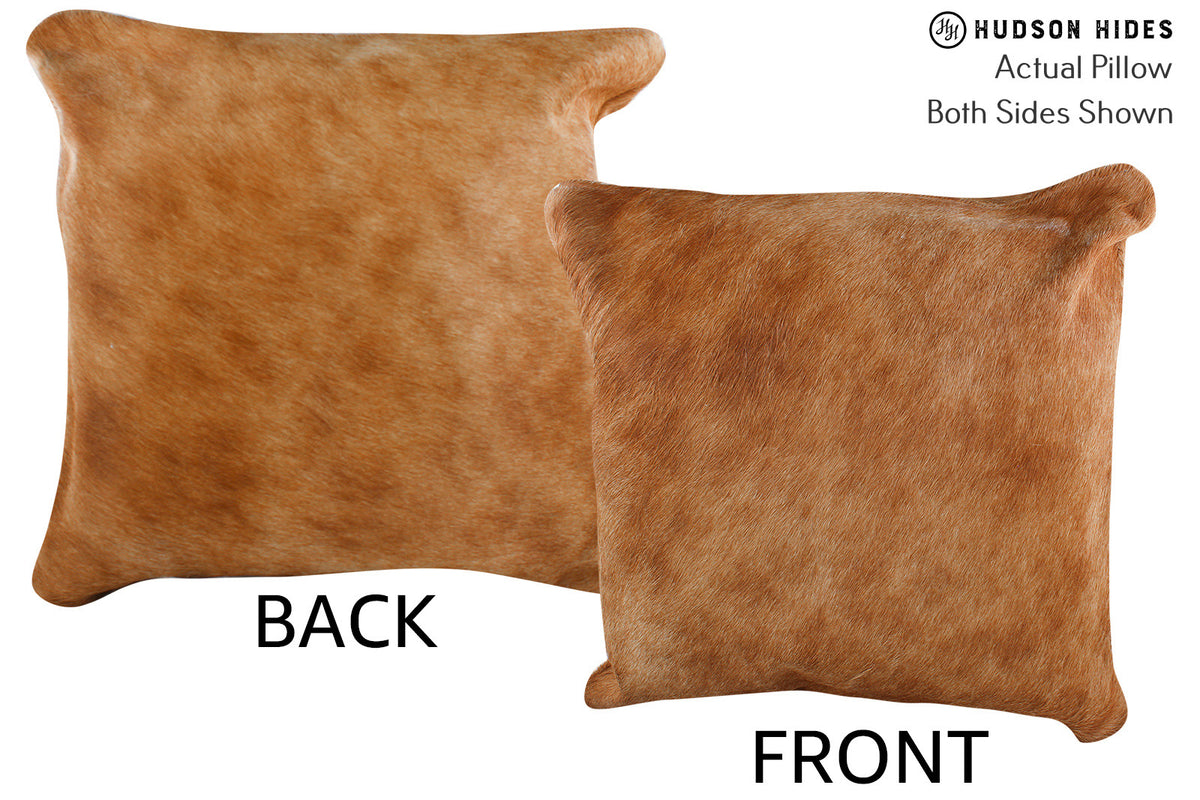 Beige Cowhide Pillow #76719