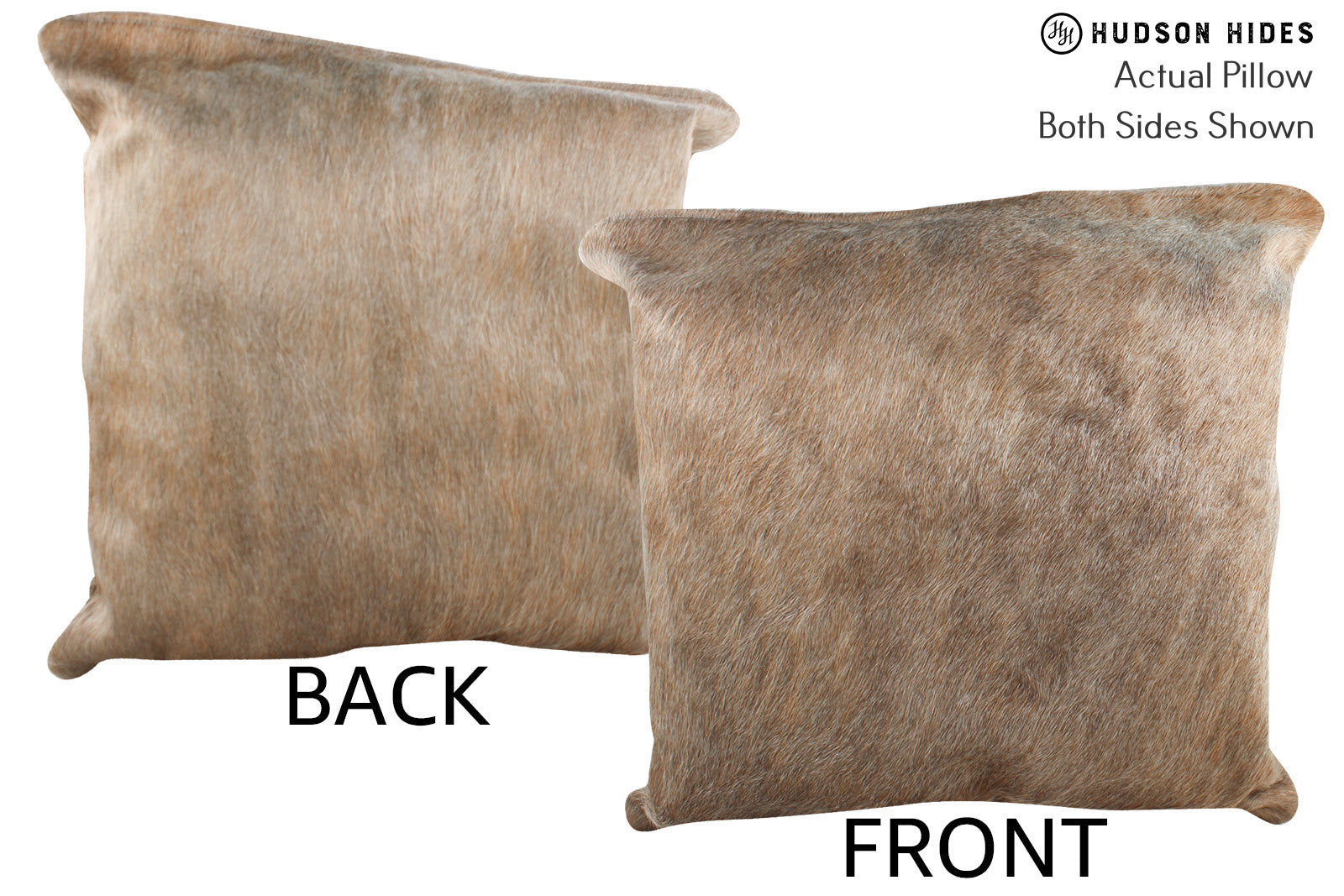 Taupe Cowhide Pillow #76756