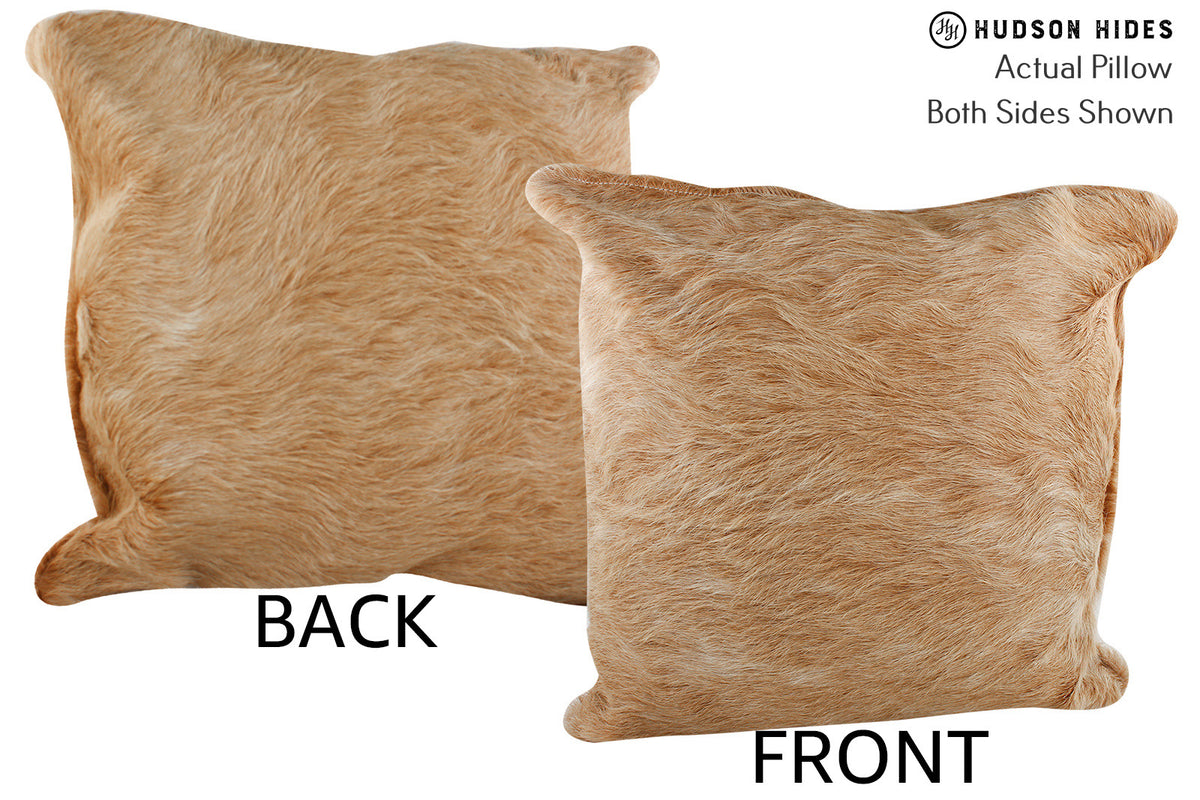 Beige Cowhide Pillow #76851