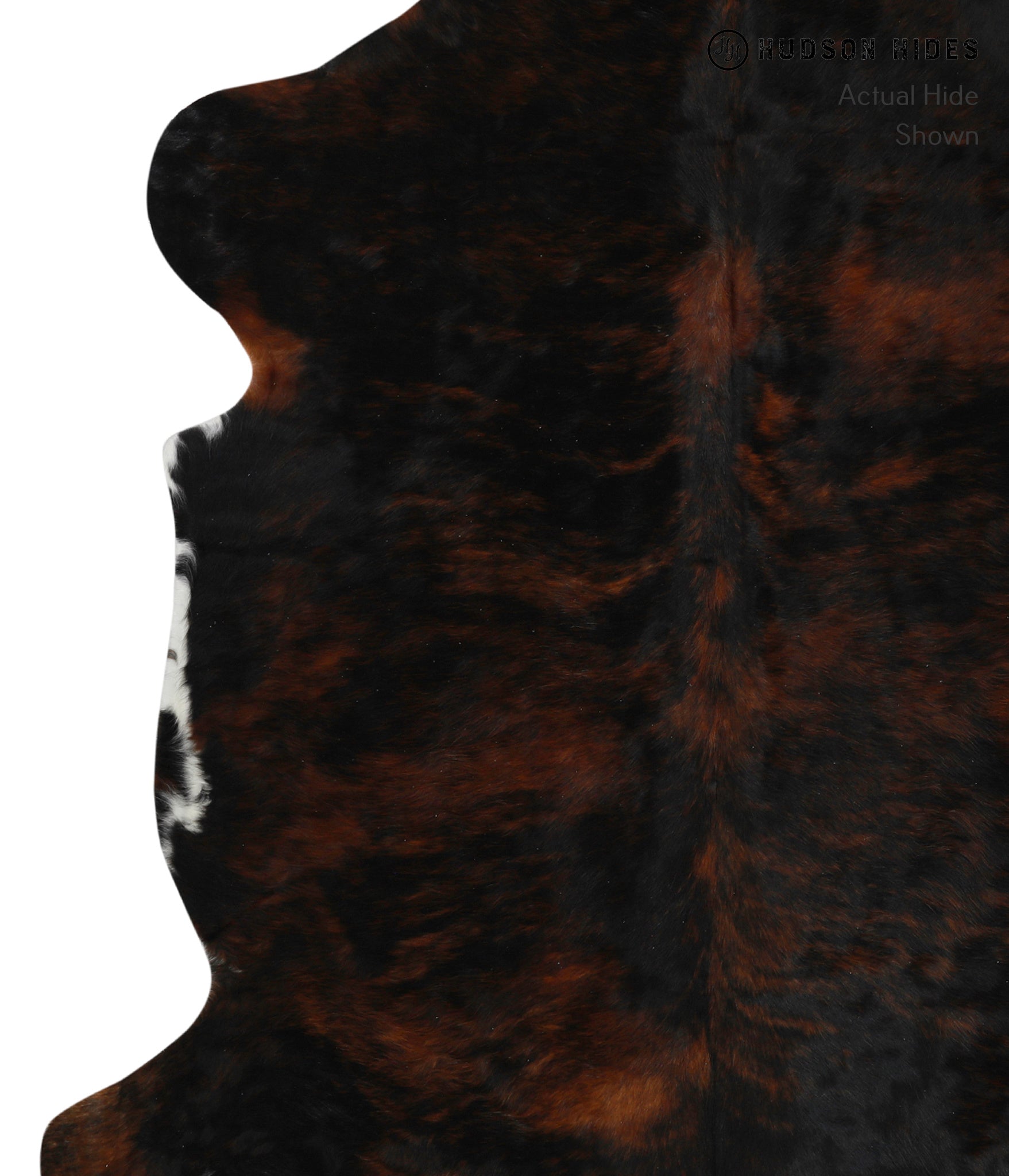Dark Brindle Cowhide Rug #76971