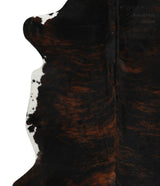 Dark Brindle X-Large European Cowhide Rug 7'5"H x 6'6"W #77058 by Hudson Hides