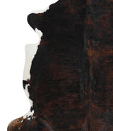 Dark Brindle X-Large European Cowhide Rug 6'7"H x 6'3"W #77664 by Hudson Hides