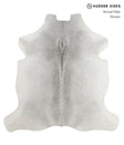 Medium Grey X-Large European Cowhide Rug 6'7"H x 6'4"W #79884 by Hudson Hides
