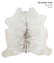 Grey Brindle X-Large European Cowhide Rug 6'7"H x 6'7"W #80261 by Hudson Hides