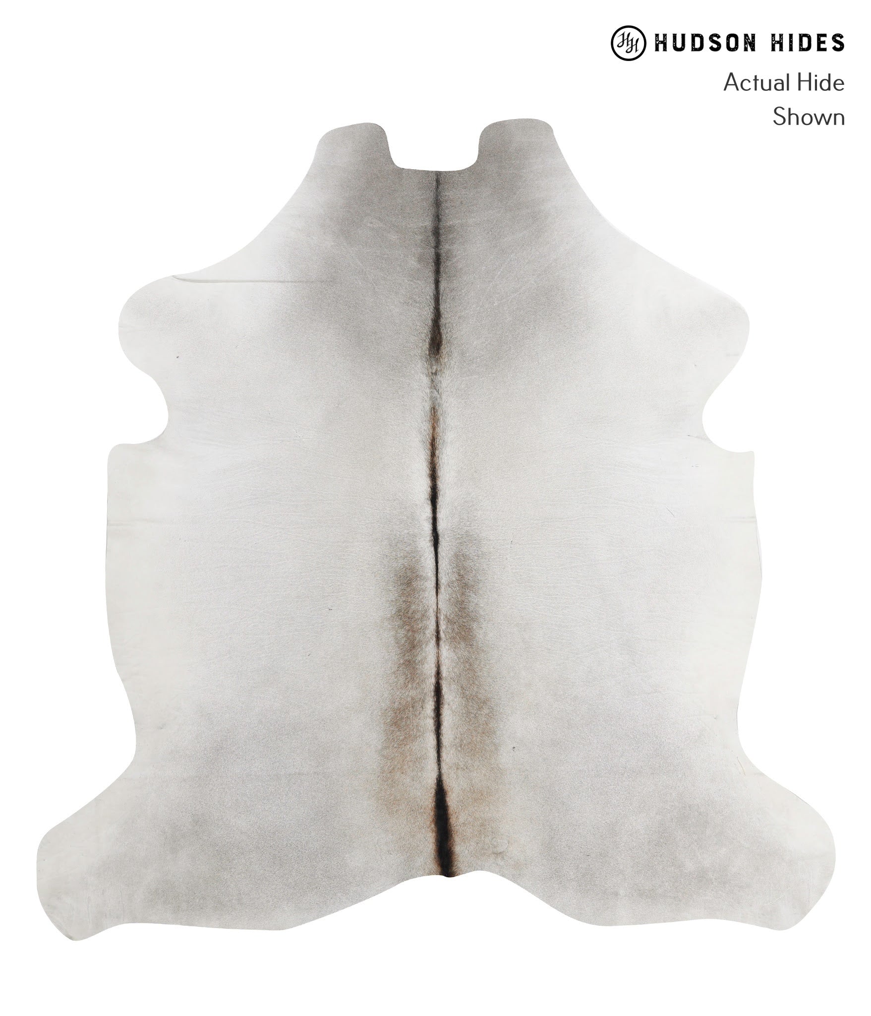 Medium Grey Cowhide Rug #80573