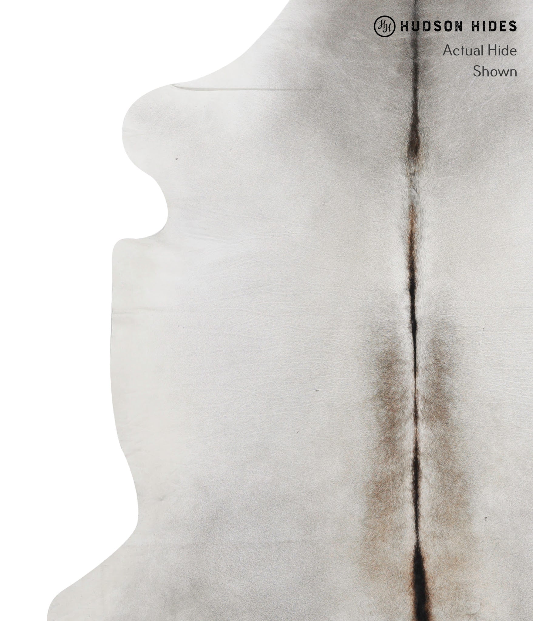 Medium Grey Cowhide Rug #80573