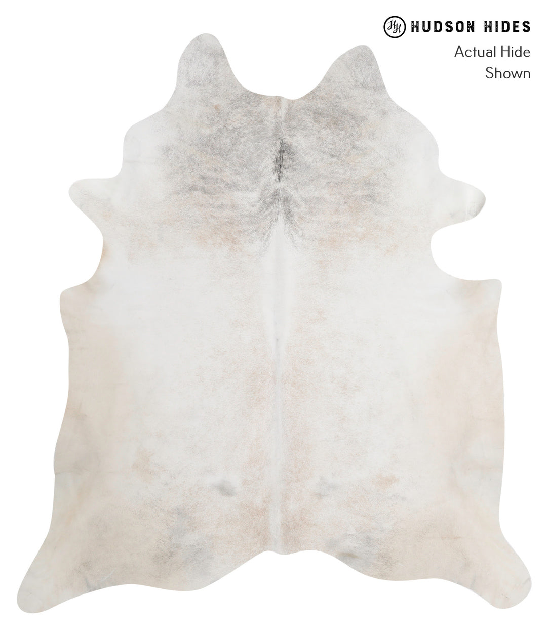 Grey Brindle XX-Large Brazilian Cowhide Rug 8'1"H x 7'2"W #81192 by Hu