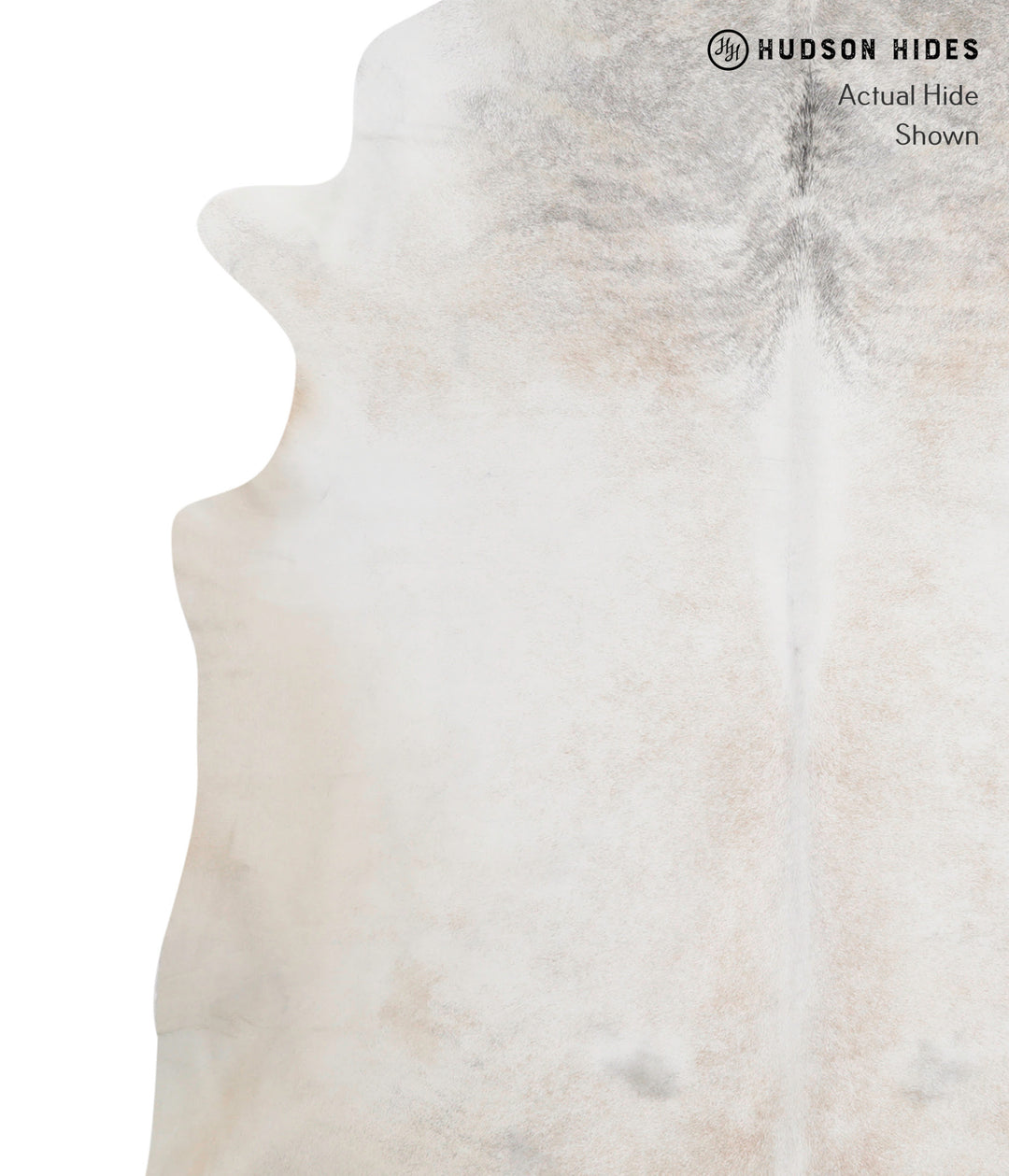 Grey Brindle XX-Large Brazilian Cowhide Rug 8'1"H x 7'2"W #81192 by Hu