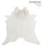 Light Grey XX-Large Brazilian Cowhide Rug 7'2
