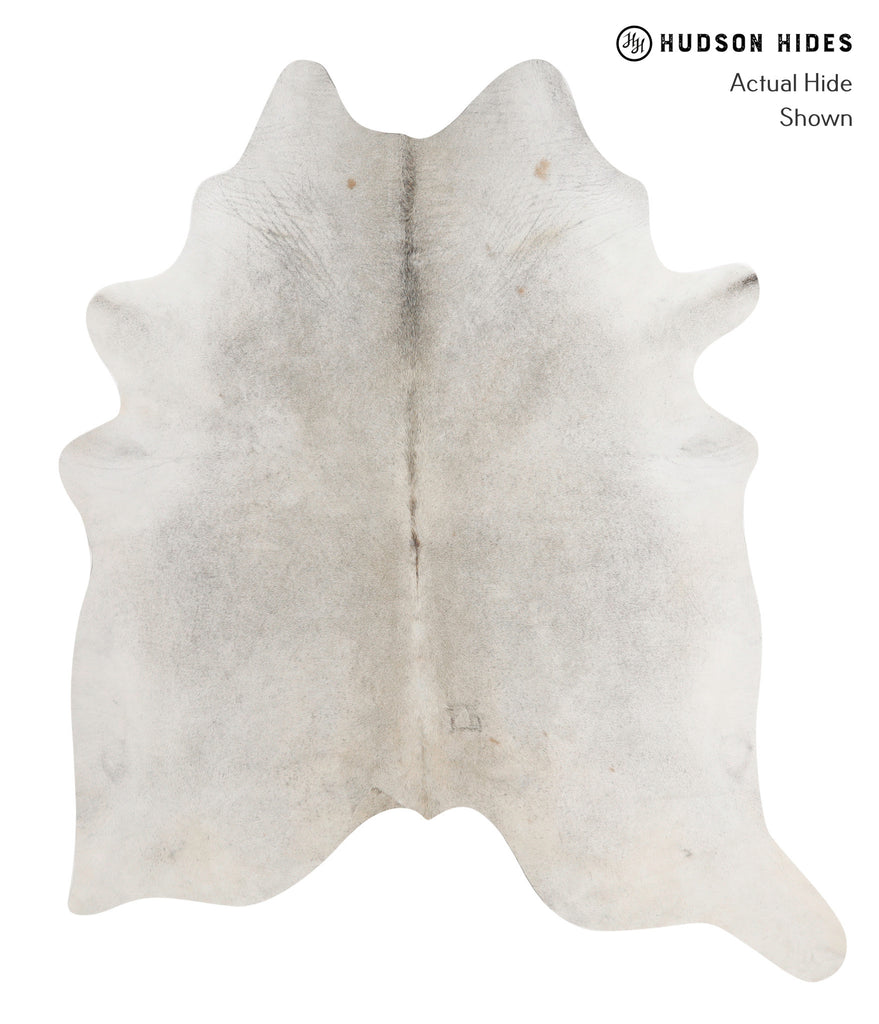 Medium Grey X-Large Brazilian Cowhide Rug 7'7"H x 6'5"W #81329 by Hudson Hides