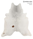 Salt and Pepper Brown XX-Large Brazilian Cowhide Rug 7'7"H x 6'11"W #81387 by Hudson Hides