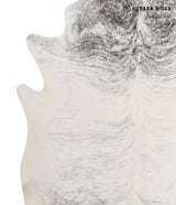 Grey Brindle X-Large Brazilian Cowhide Rug 7'4"H x 6'0"W #81597 by Hudson Hides