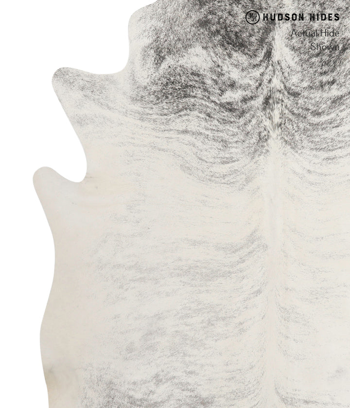Grey Brindle X-Large Brazilian Cowhide Rug 7'4"H x 6'0"W #81597 by Hudson Hides