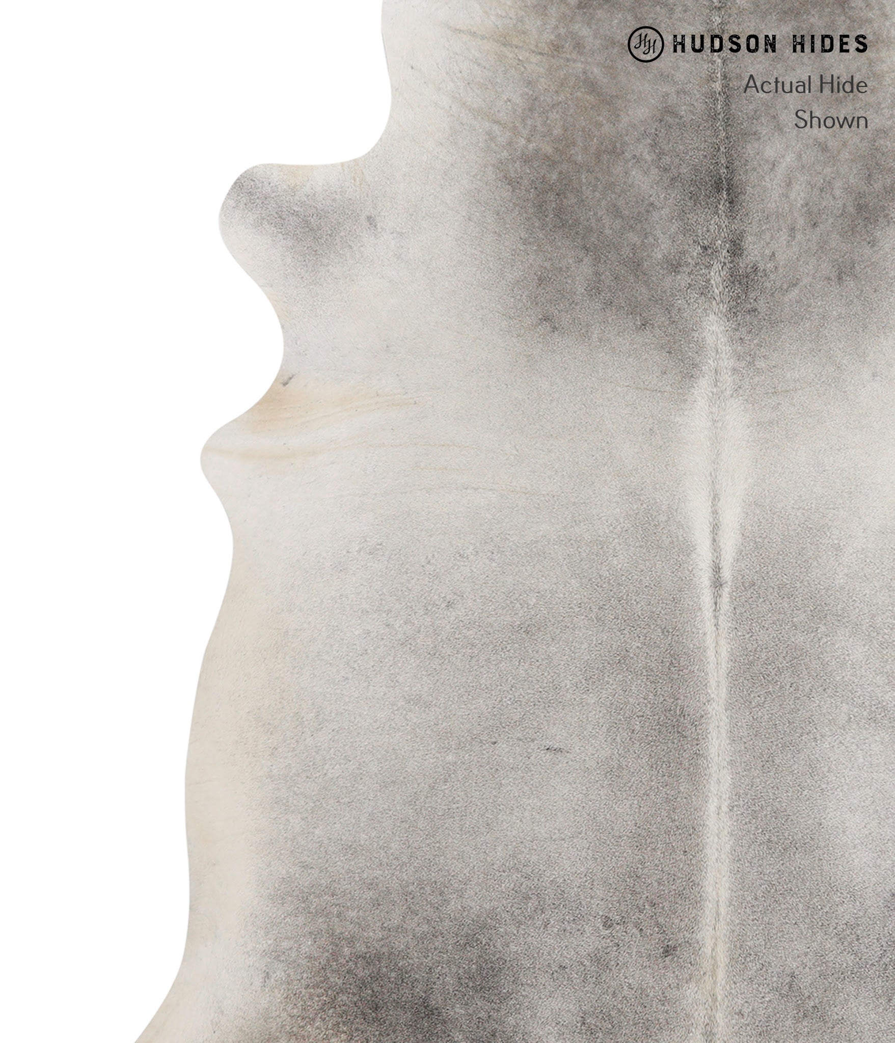 Medium Grey Cowhide Rug #81601