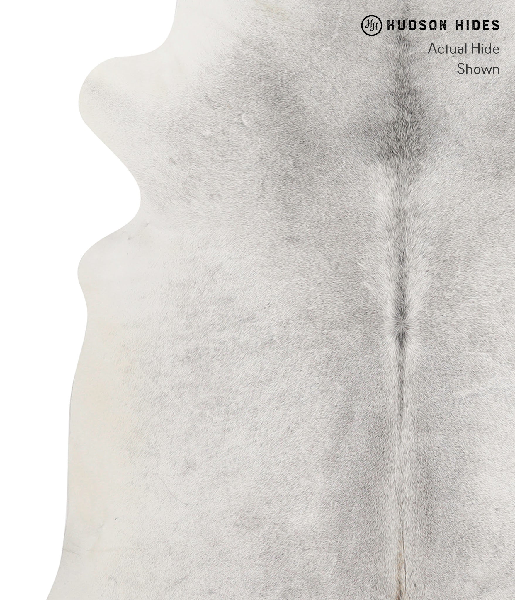 Medium Grey Cowhide Rug #81752