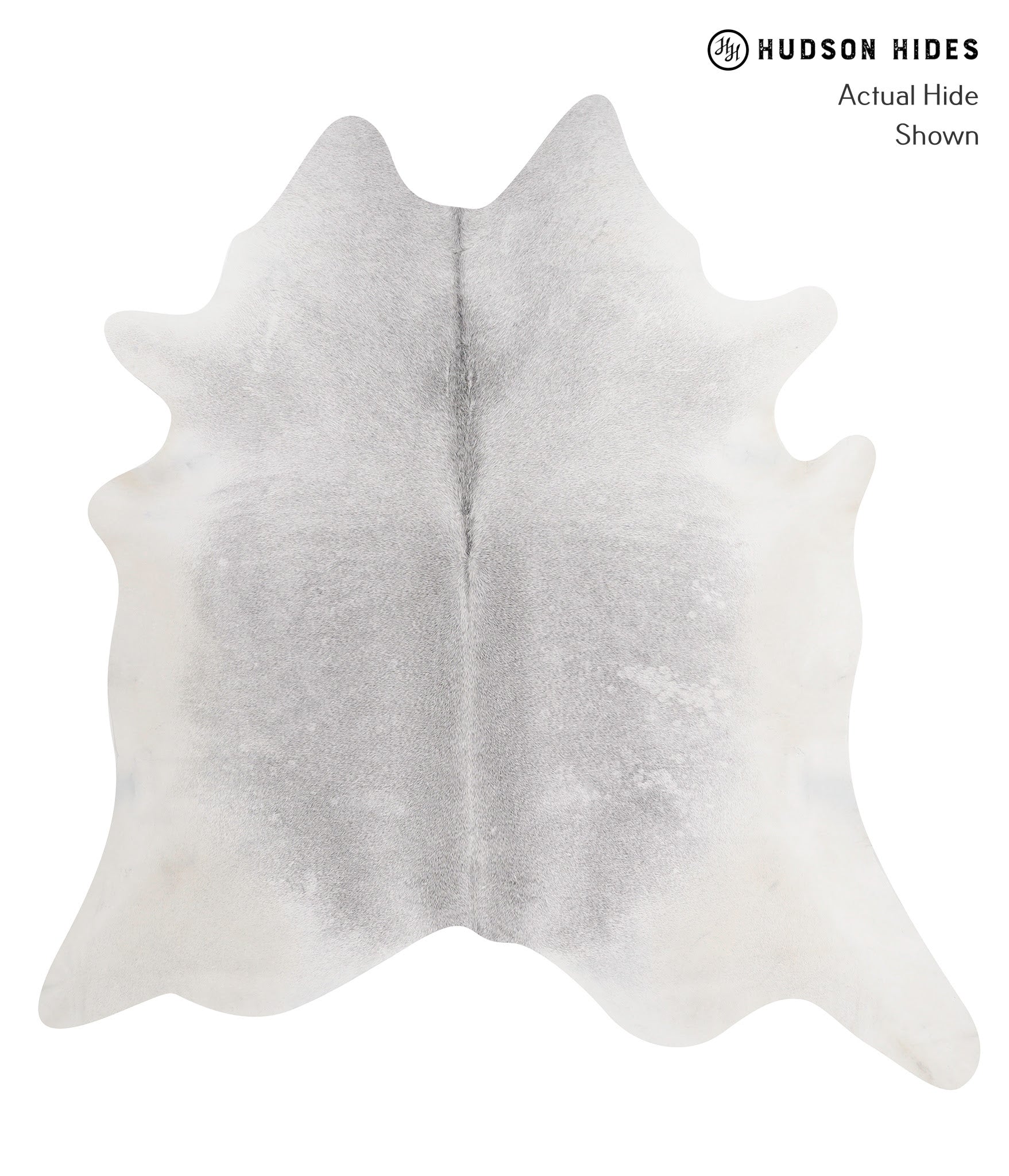 Medium Grey Cowhide Rug #81754