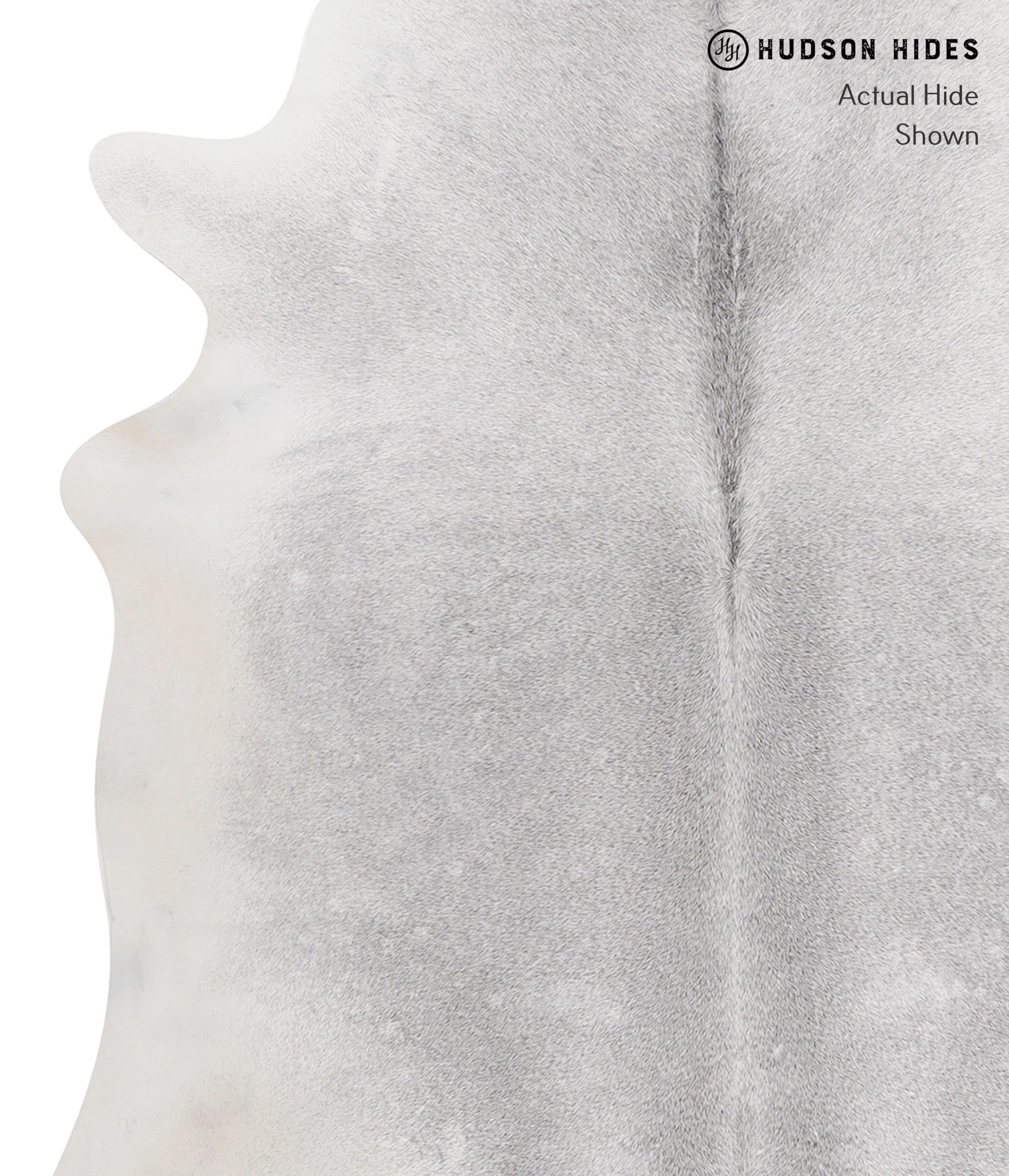 Medium Grey Cowhide Rug #81754