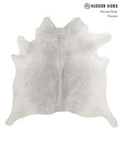 Medium Grey X-Large Brazilian Cowhide Rug 6'7"H x 6'10"W #81934 by Hudson Hides